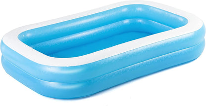 BESTWAY Rectangular Water Pool, 262 x 175 x 51 cm, Blue, BW54006-20