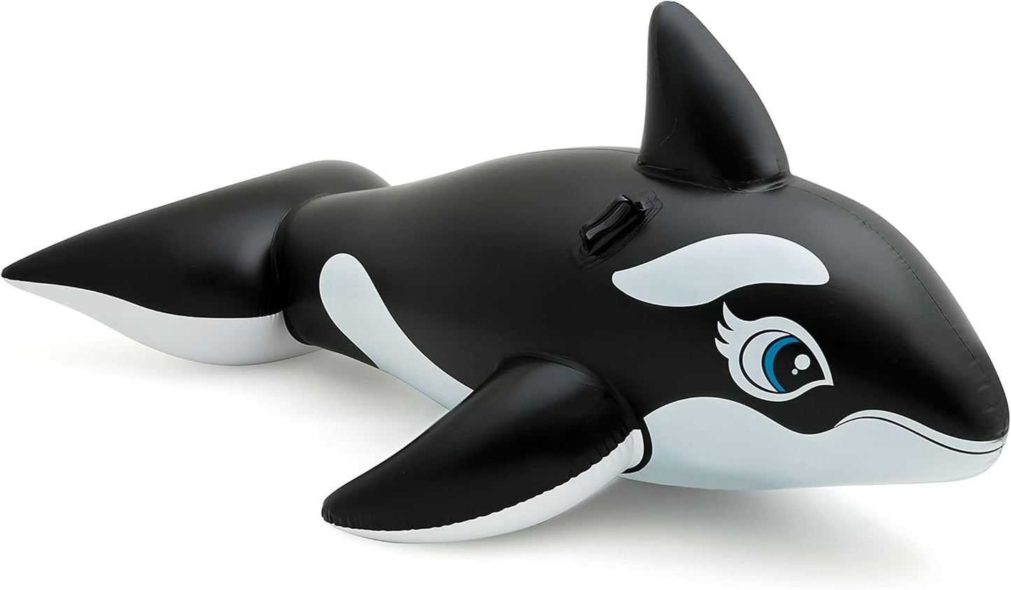 Intex Whale Inflatable Pool Ride-On, 76  X 47 , for Ages 3+