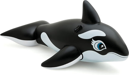 Intex Whale Inflatable Pool Ride-On, 76  X 47 , for Ages 3+