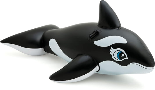Intex Whale Inflatable Pool Ride-On, 76  X 47 , for Ages 3+