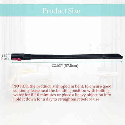22.6" Flexible Crevice Tool for Dyson V7 V8 V10 V11 V12 V15 Gen5 Cordless Vacuum Cleaner, Vacuum Accessories Attachment for Dryer Vent, Car Detailing, Gaps and Corners Cleaning - 22.6 Inches