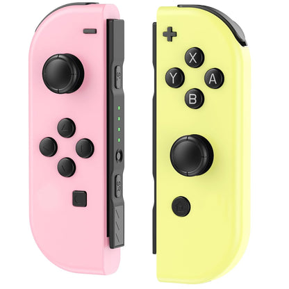 Wireless Controller Compatible with Nintendo Switch, Left & Right Game Controllers with Dual Vibration, Motion Control & Wake-Up Function