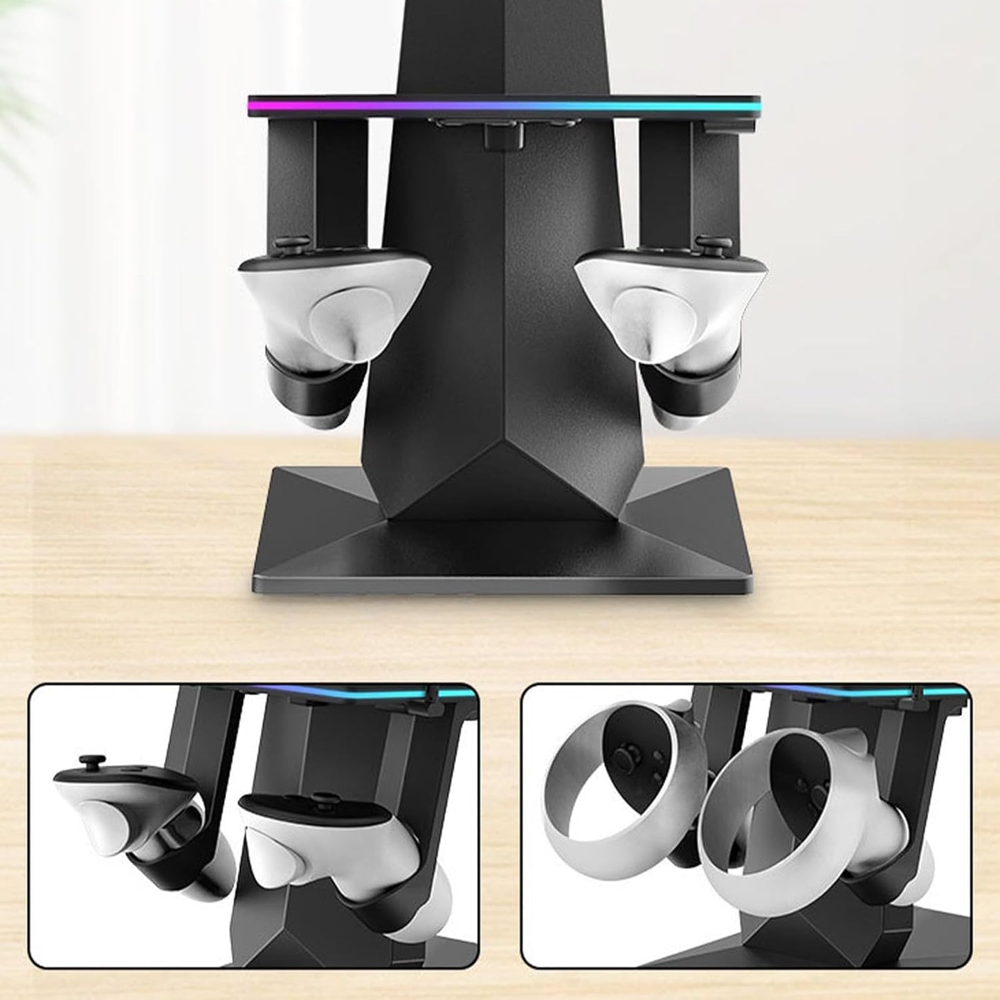 18W Charging Dock Station for 3s Desktop Vertical Charging Stand Base with Light Portable Charging Stand