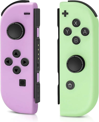 Wireless Controller Compatible with Nintendo Switch, Left & Right Game Controllers with Dual Vibration, Motion Control & Wake-Up Function