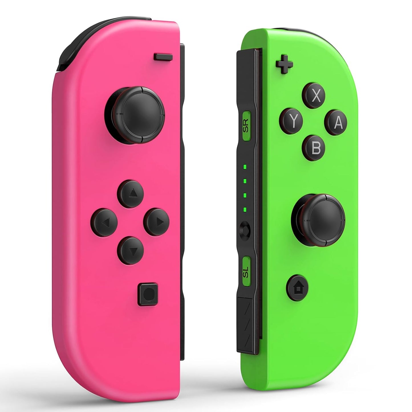Wireless Controller Compatible with Nintendo Switch, Left & Right Game Controllers with Dual Vibration, Motion Control & Wake-Up Function