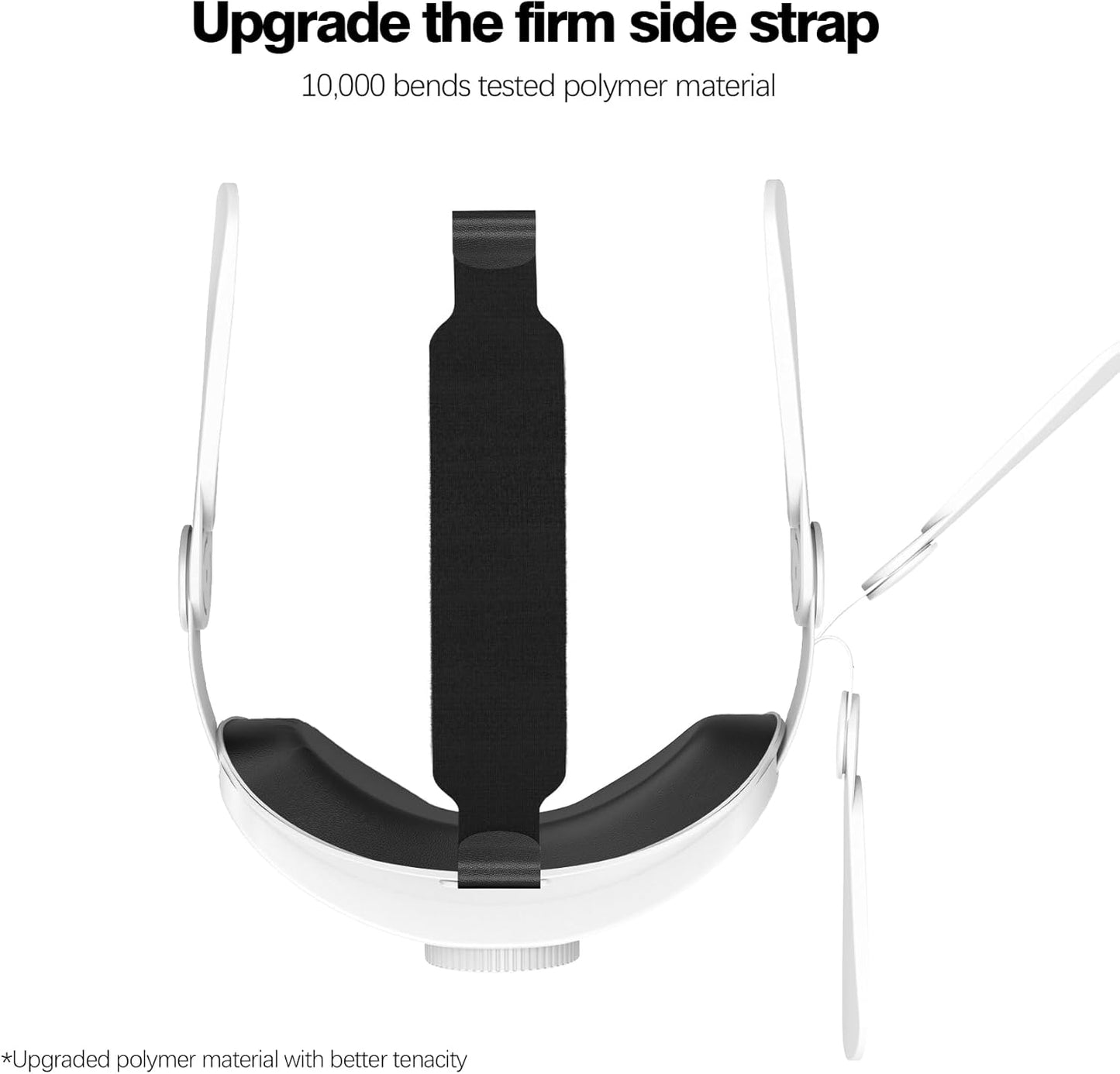 Head Strap Compatible with Oculus Quest 2,Meta Quest 2 Accessories Adjustable Elite Strap Replacement for Enhanced Comfort Support and Gaming Immersion in VR (Comfort Head Strap only)