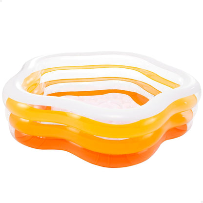 INTEX 56495NP - Summer Colors Pool, W/ Infl. Floor, Ages 3+, Size 1.85mx1.8mx53cm