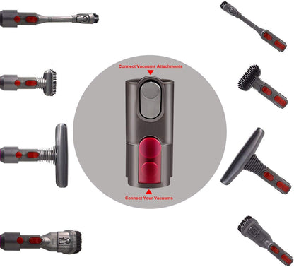 ARyee Replacement Parts - Replacement Attachments Tools Kit for Dyson V7 V8 V10 DC24 DC33 DC35 DC44 DC58 DC59 DC62 DC74 Cordless Vacuum Accessories (A Set of 5)