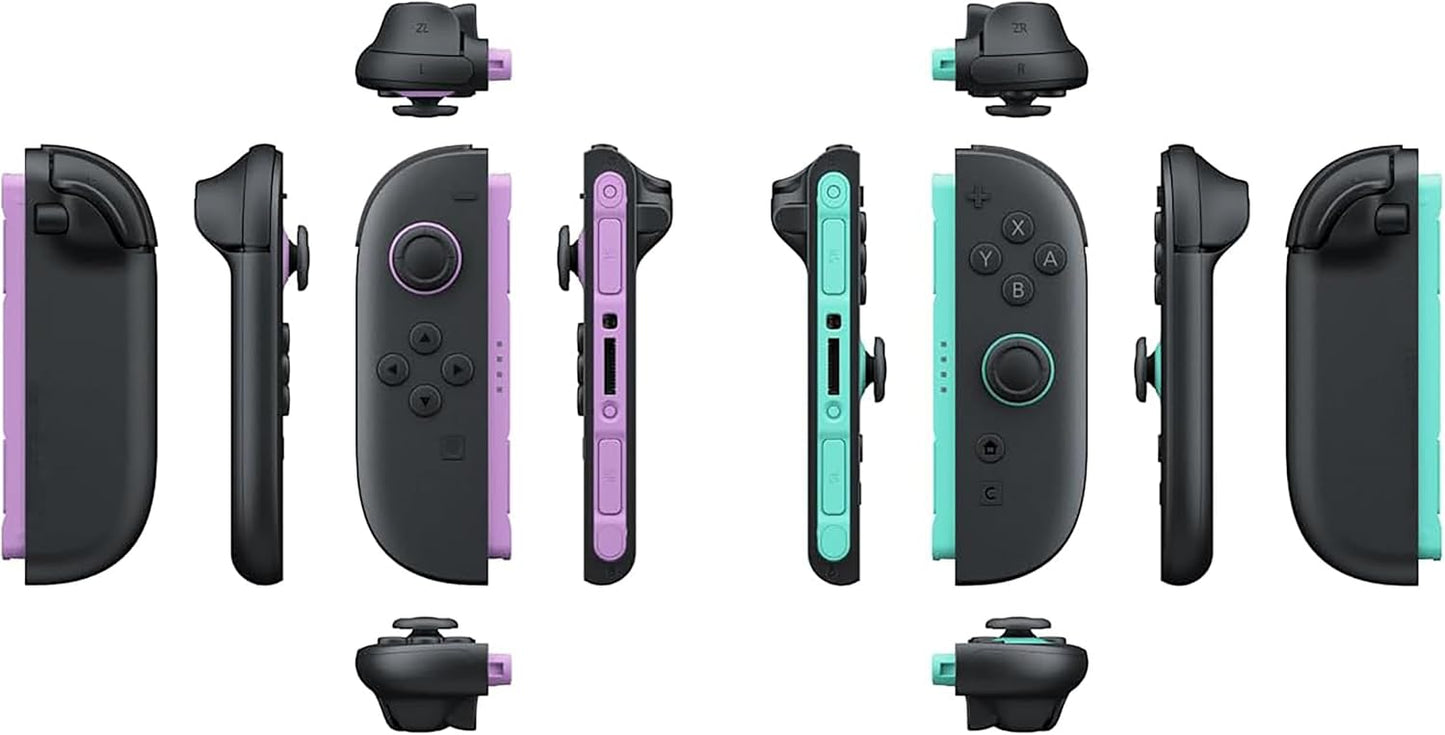 Wireless Controller Compatible with Nintendo Switch, Left & Right Game Controllers with Dual Vibration, Motion Control & Wake-Up Function