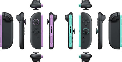 Wireless Controller Compatible with Nintendo Switch, Left & Right Game Controllers with Dual Vibration, Motion Control & Wake-Up Function