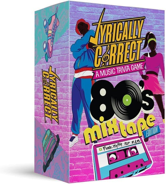 80'S Mixtape Hip Hop, R & B, Funk and Pop Music Trivia Card Game