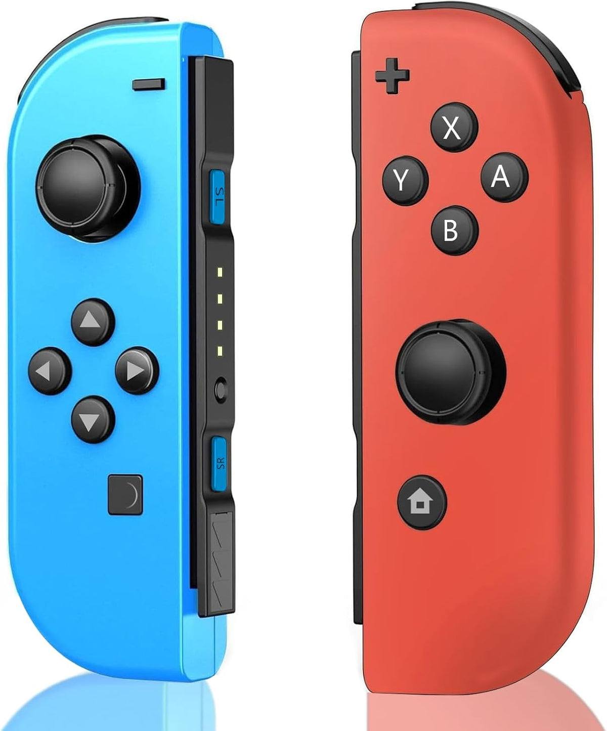 Wireless Controller Compatible with Nintendo Switch, Left & Right Game Controllers with Dual Vibration, Motion Control & Wake-Up Function