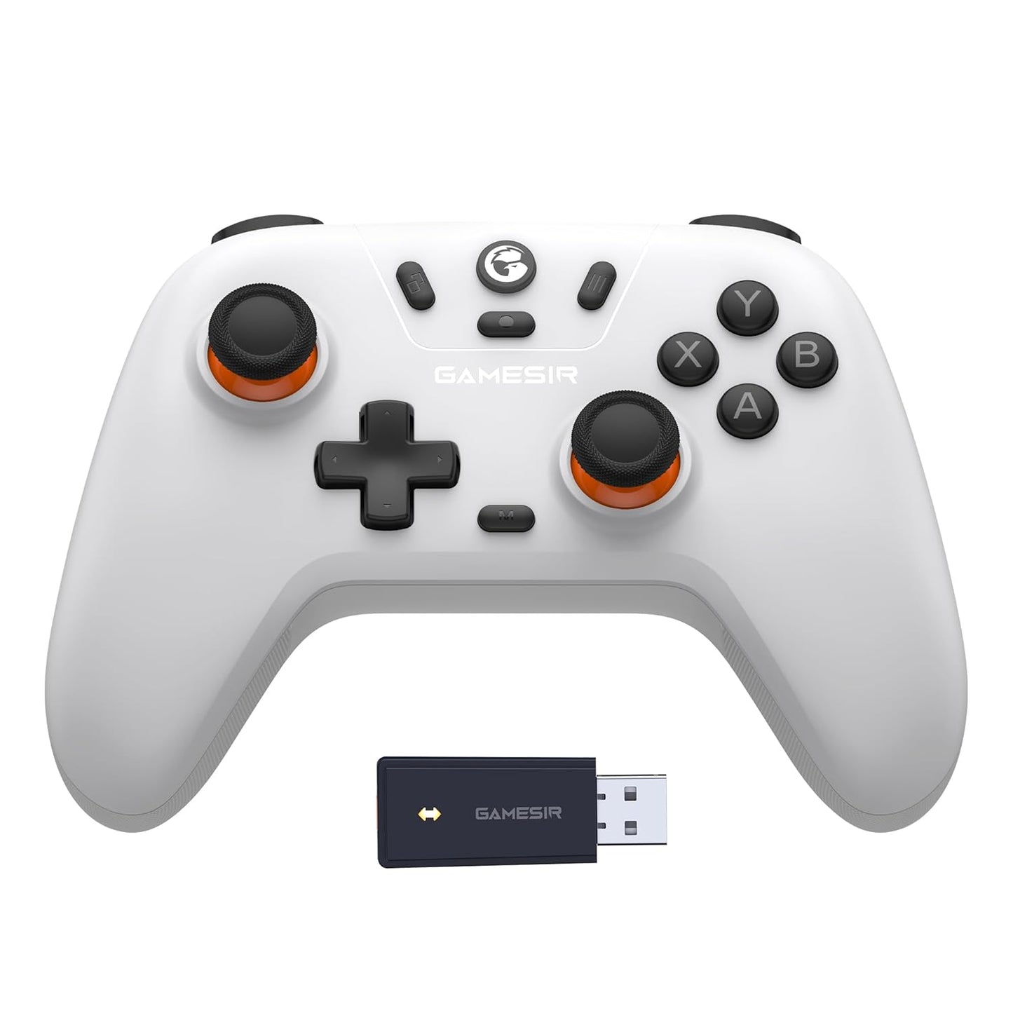 2.4G Wireless Bluetooth Game Controller Compatible with Windows PC, Nintendo Switch, Steam Deck, iPhone and Android, Hall Effect Triggers, Turbo, Dual Vibration, Purple