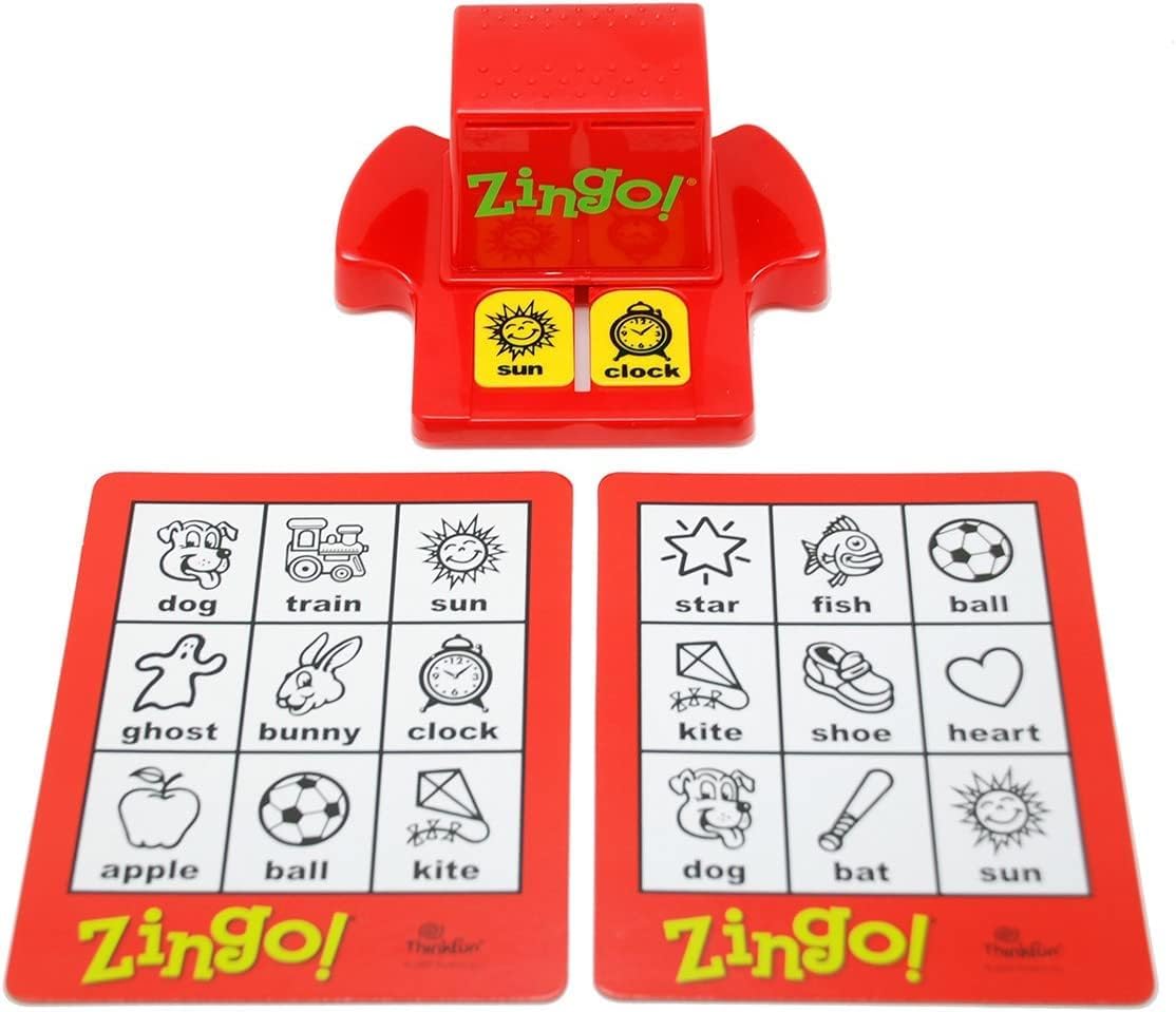 ThinkFun Zingo Bingo Game – Award Winning Educational Board Game for early-stage Age 4+