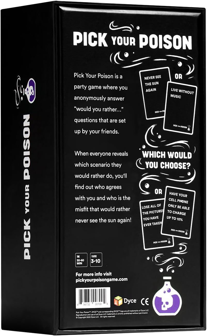 Pick Your Poison Board Game)