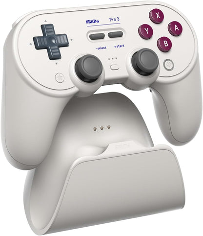 Wireless Bluetooth Gaming Controller for Switch 2, Switch and PC, TMR Joysticks, Hall Effect Triggers, Programmable Back Buttons, Swappable ABXY Buttons, Charging Dock