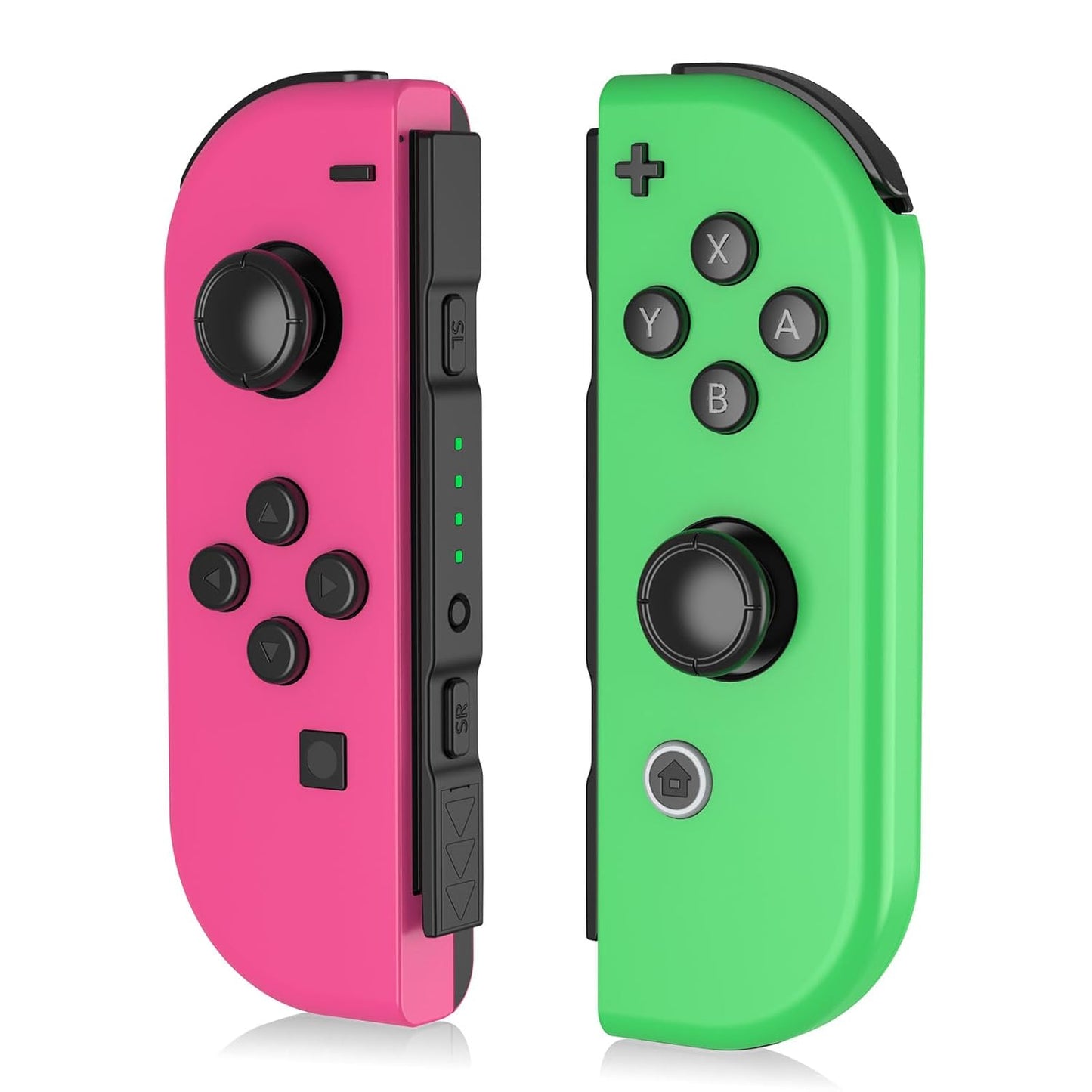 Wireless Left & Right Controllers Compatible with Nintendo Switch, Motion Control, Dual Vibration & Wake-Up Function (Gold)