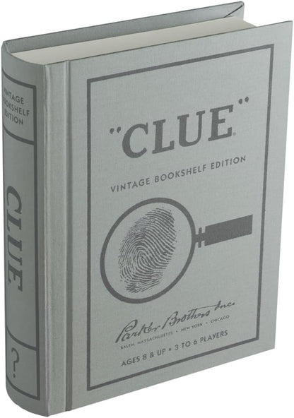Clue Vintage Bookshelf Edition Board Game
