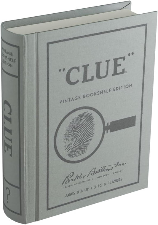 Clue Vintage Bookshelf Edition Board Game