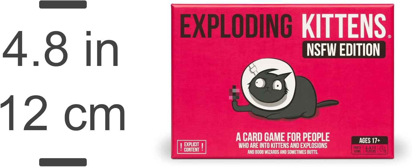 Exploding Kittens NSFW by - for Adults and Teens - A Russian Roulette Card Game
