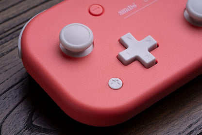 8BitDo Lite 2 Wireless Bluetooth Game Controller Compatible with Switch/Switch Lite, Android & Raspberry Pi – Pink