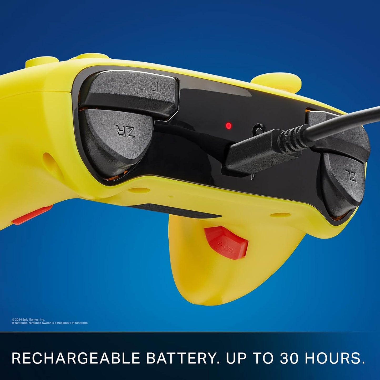 PowerA Enhanced Wireless Controller for Nintendo Switch, Peely Fortnite
