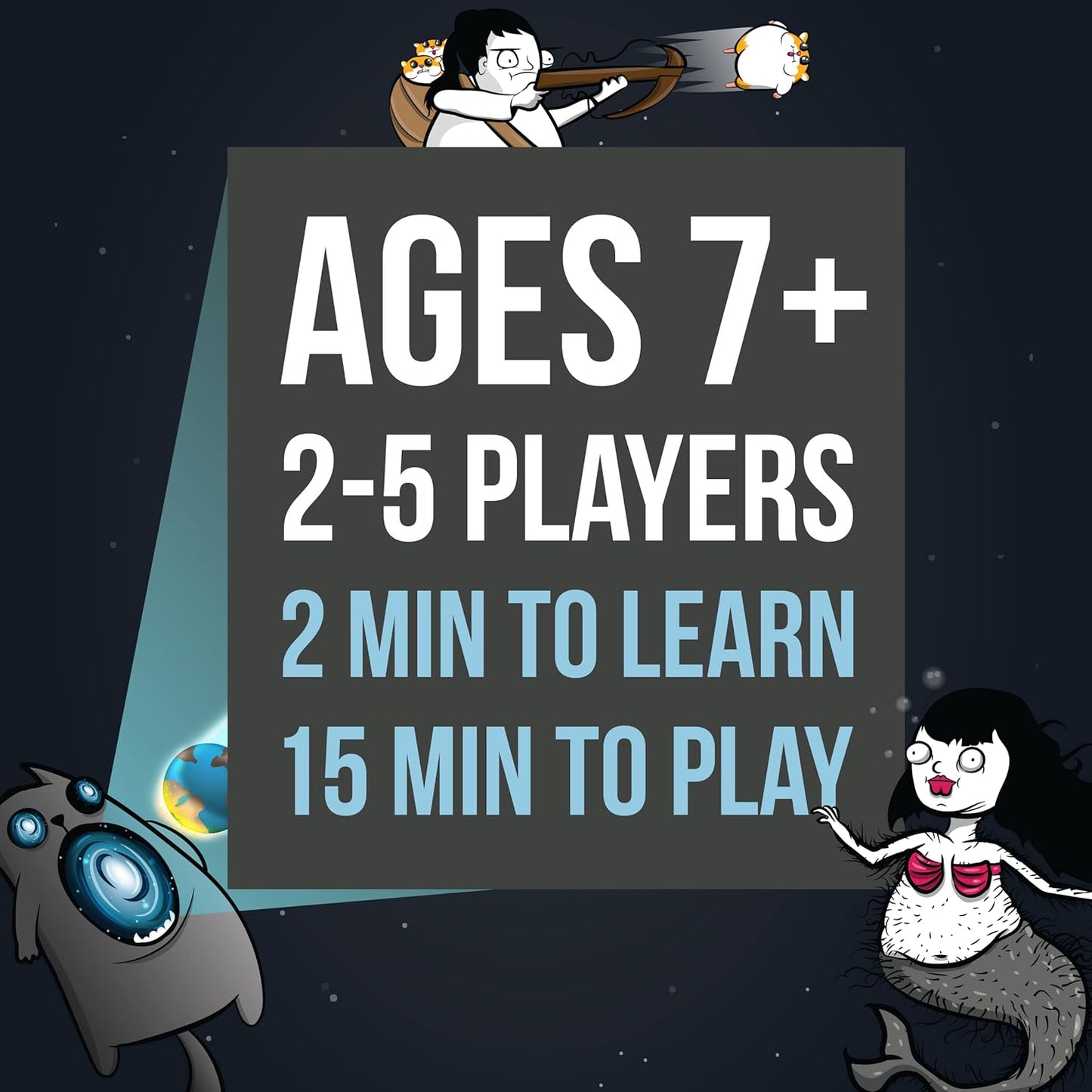 Exploding Kittens LLC Exploding Minions by Exploding Kittens - for Adults Teens and early-stage - Fun Family Games - A Russian Roulette Card Game