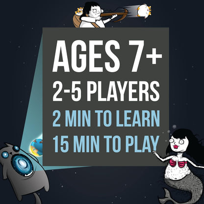Exploding Kittens LLC Exploding Minions by Exploding Kittens - for Adults Teens and early-stage - Fun Family Games - A Russian Roulette Card Game