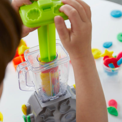 Play-Doh Swirlin' Smoothies Toy Blender Playset, Play Kitchen Appliances, Kids Arts and Crafts Toys for Ages 3+, Pretend Play Toy for Unisex