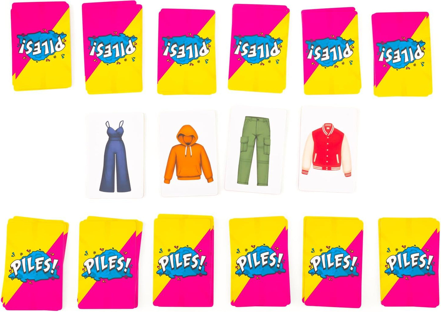Piles! - Cards Games - Family Games -Games for Adults - Family Game Night - Travel Games - Memory Games - 10 Mins