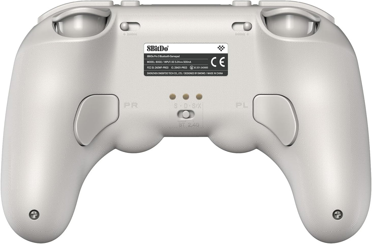 Wireless Bluetooth Gaming Controller for Switch 2, Switch and PC, TMR Joysticks, Hall Effect Triggers, Programmable Back Buttons, Swappable ABXY Buttons, Charging Dock