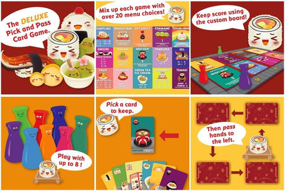 Gamewright Sushi Go Party Board Game