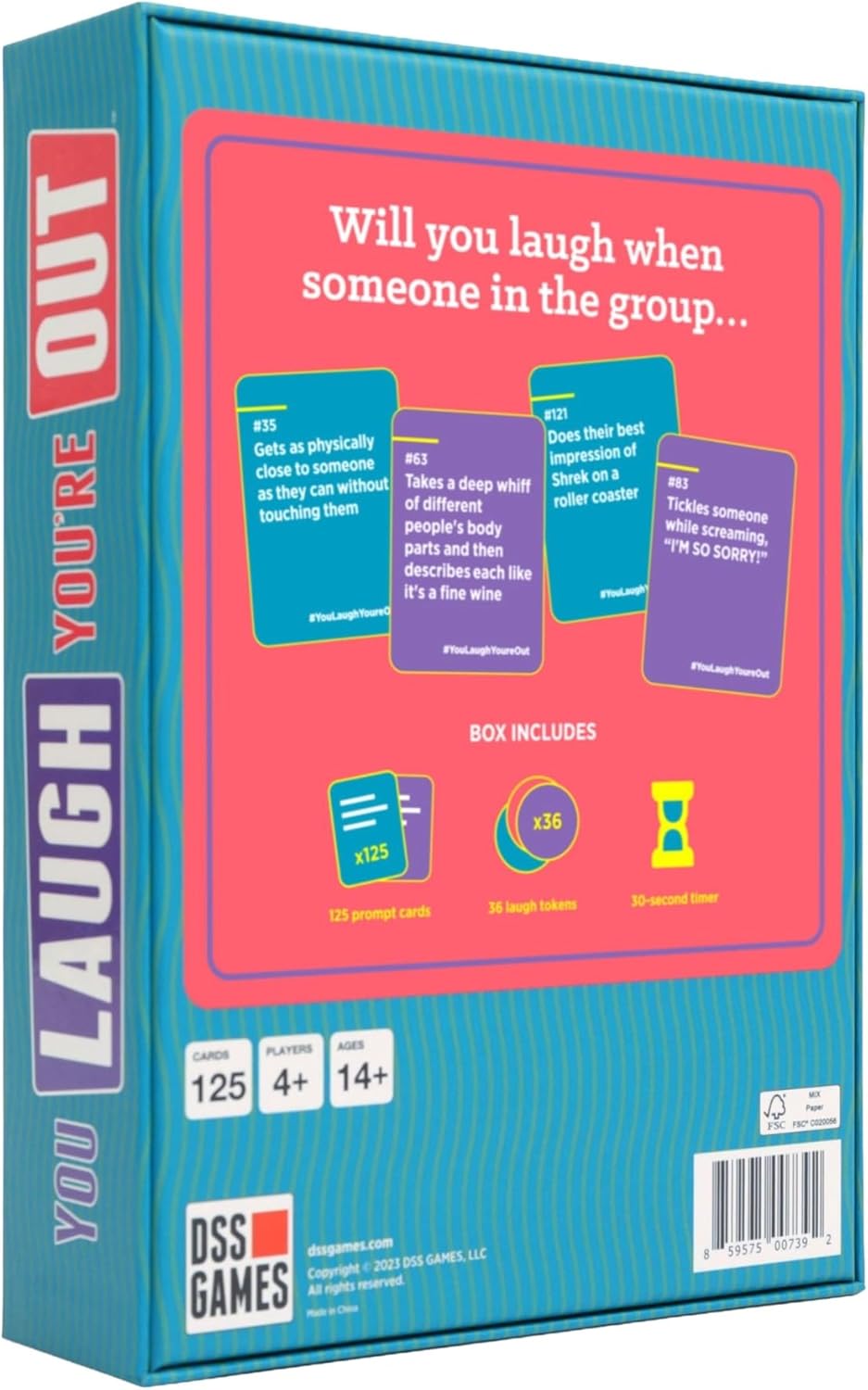 DSS Games You Laugh You're Out