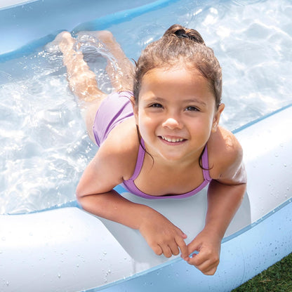 Intex 166x100cm Outdoor/Patio Inflatable Kids Rectangular Swimming Pool 2y+
