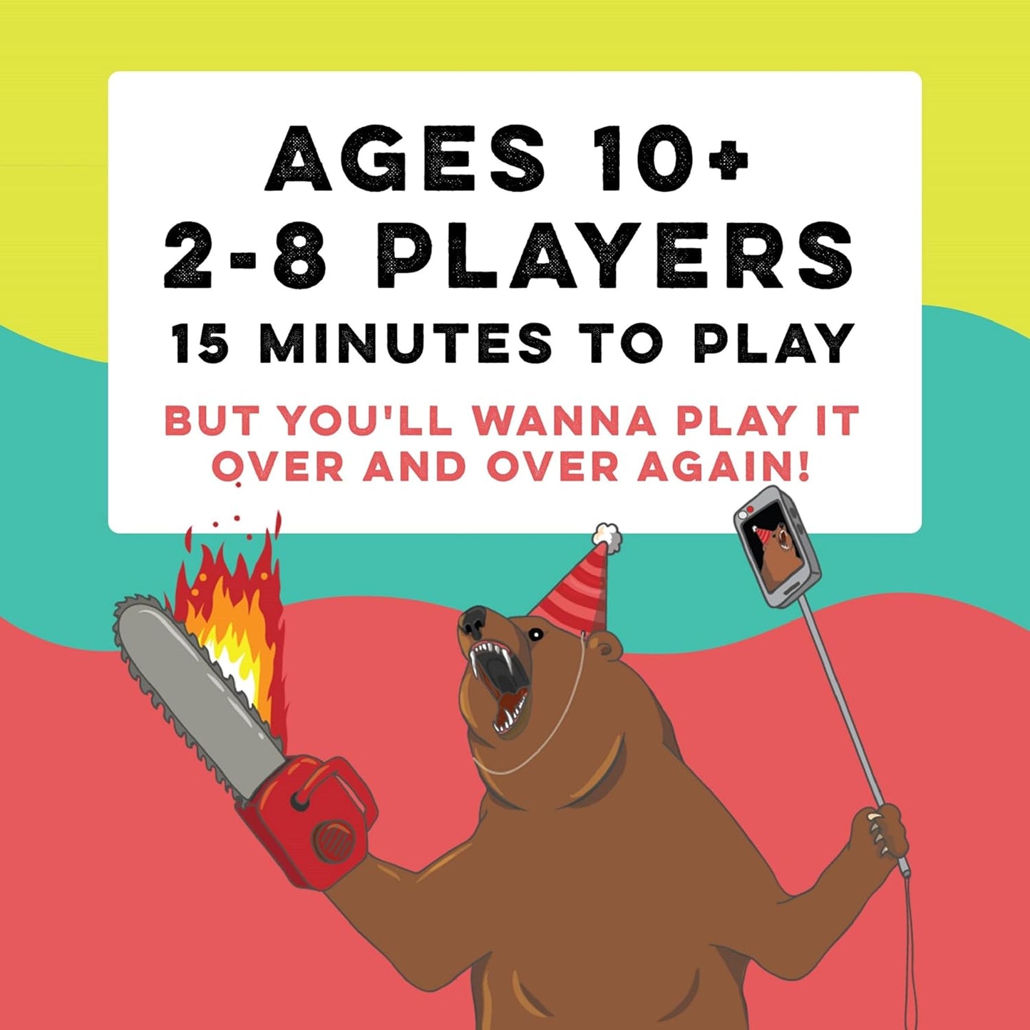 Exploding Kittens | That Escalated Quickly | Party Game | 2-8 Players | 15 Mins