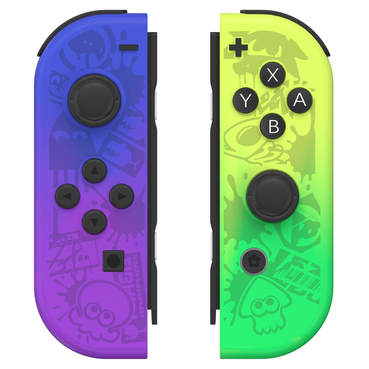 Wireless Game Controllers for Switch, Left and Right Replacement Controllers, Motion Control, Dual Vibration, Wake-Up Function, Ergonomic Grip
