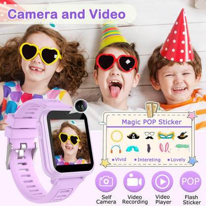 Kids Smart Watch Boys Girls Watch Toddler Watch Birthday Gifts for 6-10 Years Old Boys Toys for 3-8 Year Old Boys