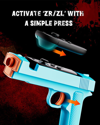 Nargos Shooting Game blaster Controller for Nintendo Switch 2, Gaming Accessory