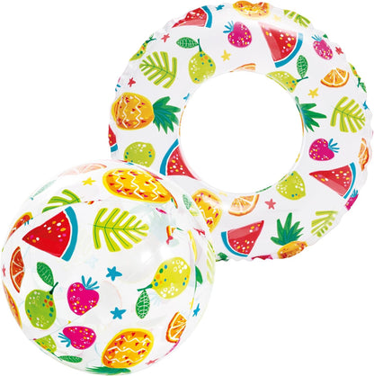 Intex Pineapple Splash Baby Pool Set
