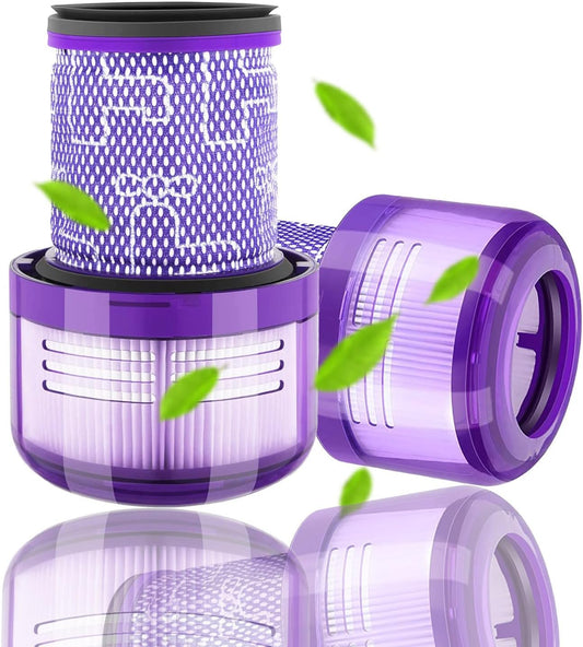 V12 Cordless Vacuum Filter Compatible with Dyson V12 Detect Slim, Removable and Washable V12 Replacement Filter, Part No.971517-01