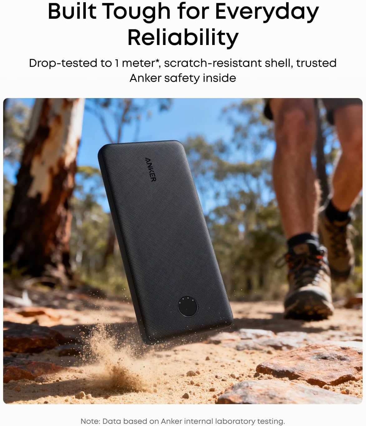 Anker Power Bank, Compact Portable Charger 10,000mAh, One of The Slimmest and Lightest Battery Pack with High-Speed USB C Input & Output for iPhone 17/16 Series, iPad, Samsung Galaxy, Pixel, and More