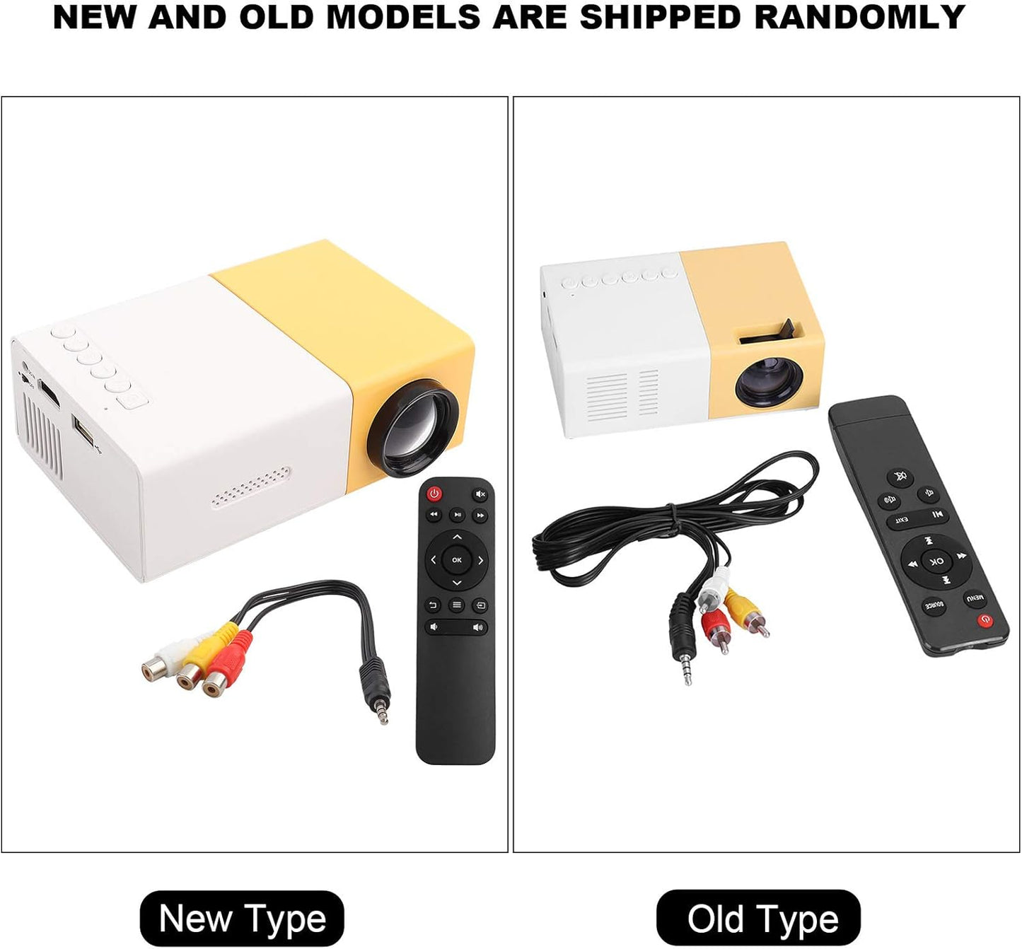Home Theater, 5 X 3.2 X 1.9In Portable Practical Mini Projector, for Camping(U.S. Standard (110V-240V))