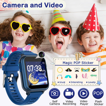 Kids Smart Watch Boys Girls Watch Toddler Watch Birthday Gifts for 6-10 Years Old Boys Toys for 3-8 Year Old Boys