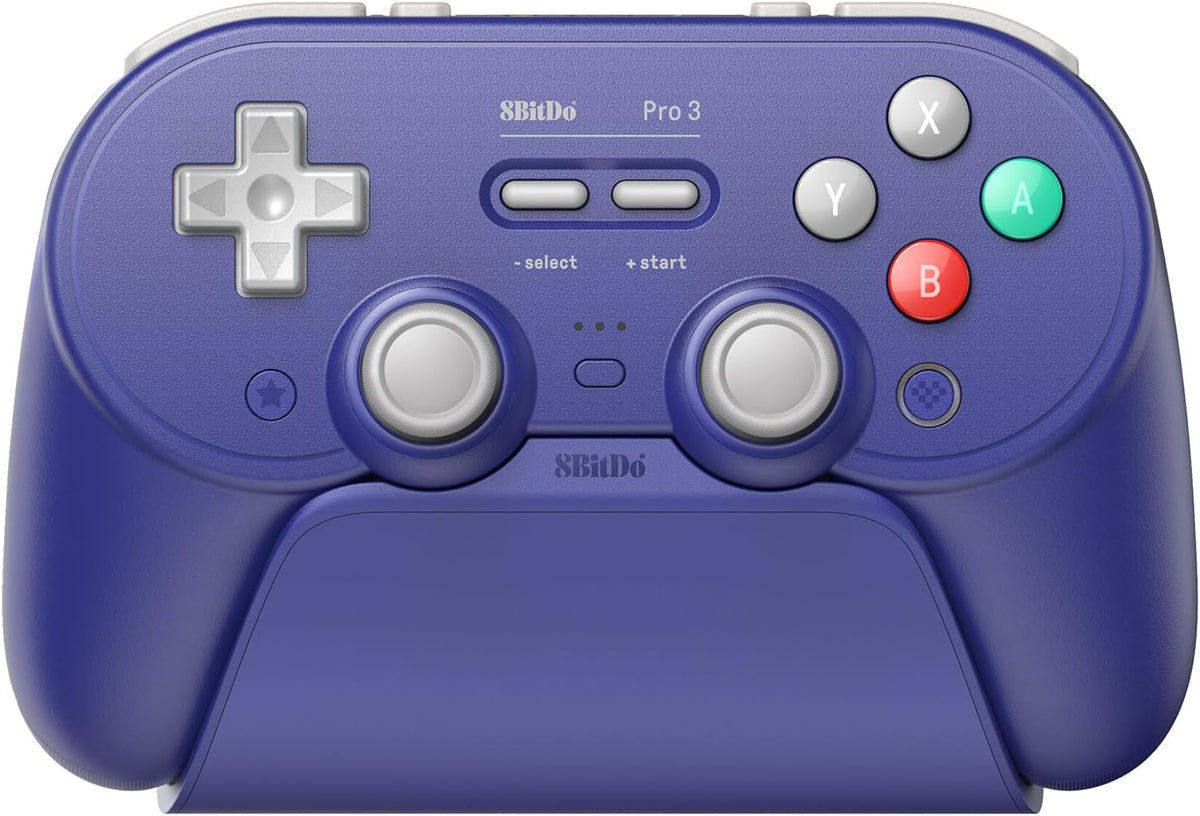 Wireless Bluetooth Gaming Controller for Switch 2, Switch and PC, TMR Joysticks, Hall Effect Triggers, Programmable Back Buttons, Swappable ABXY Buttons, Charging Dock