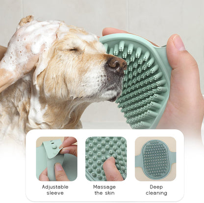 8-in-1 Grooming Kit for Dogs and Cats | Pet Hair Remover Brush, Dog Wash Slicker Brush,Nail Clippers Trimmer, Comb,Collapsible Bowl，Scissors,Cat Toothbrush,Dog Cat Shedding Control,Dog Grooming Kit