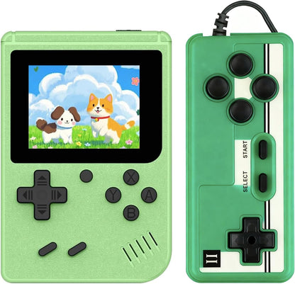 Retro handheld model with 500 Classic FC Games - 2.8 Inch Screen, Blue