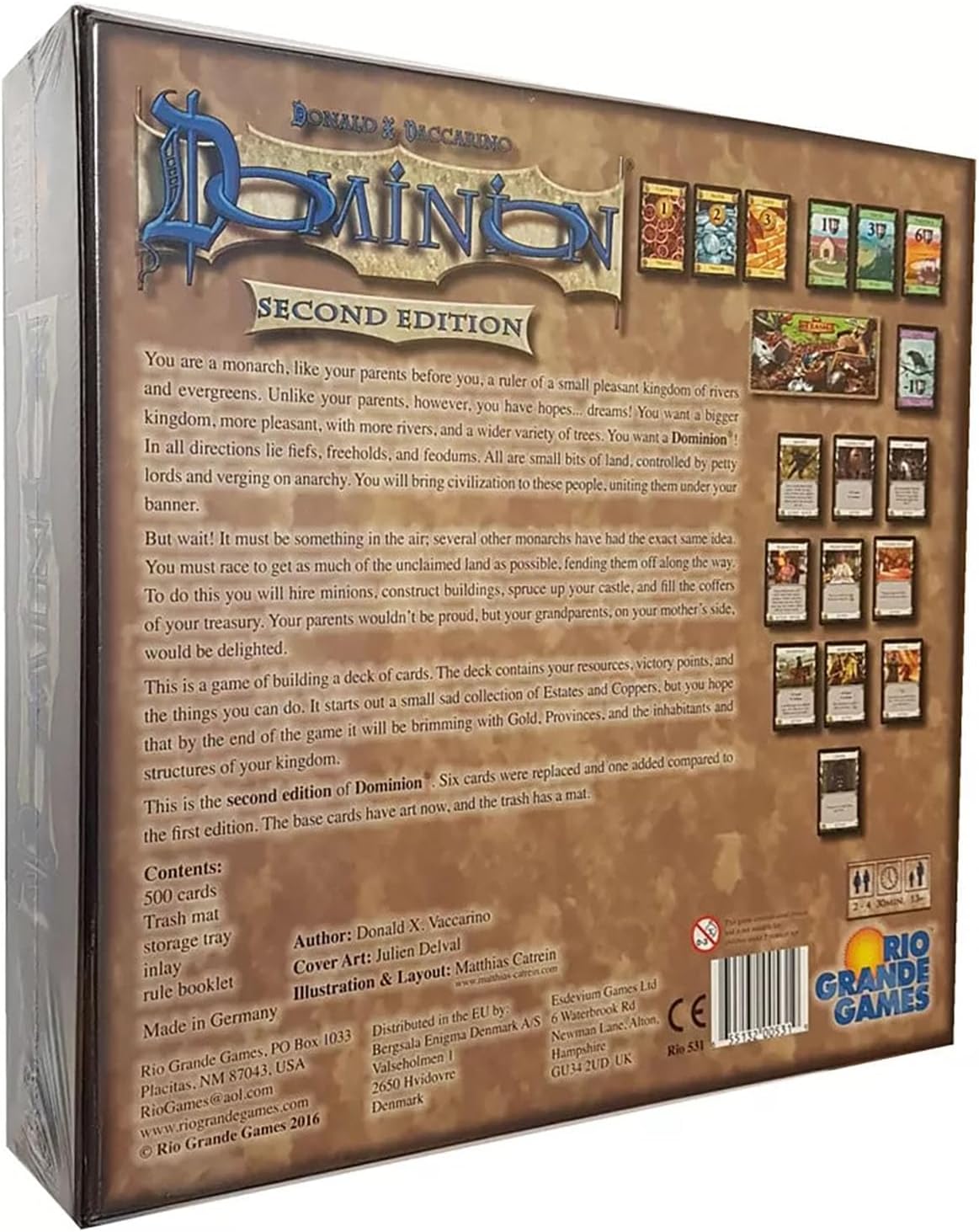 Dominion 2nd Edition Card Game