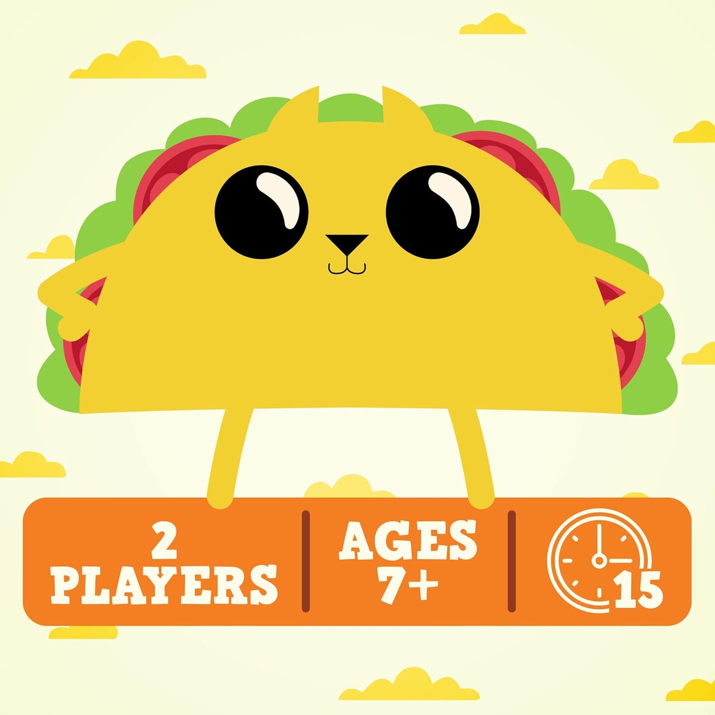 Exploding Kittens LLC Tacocat Spelled Backwards by Exploding Kittens - for Adults Teens- Fun Family Games