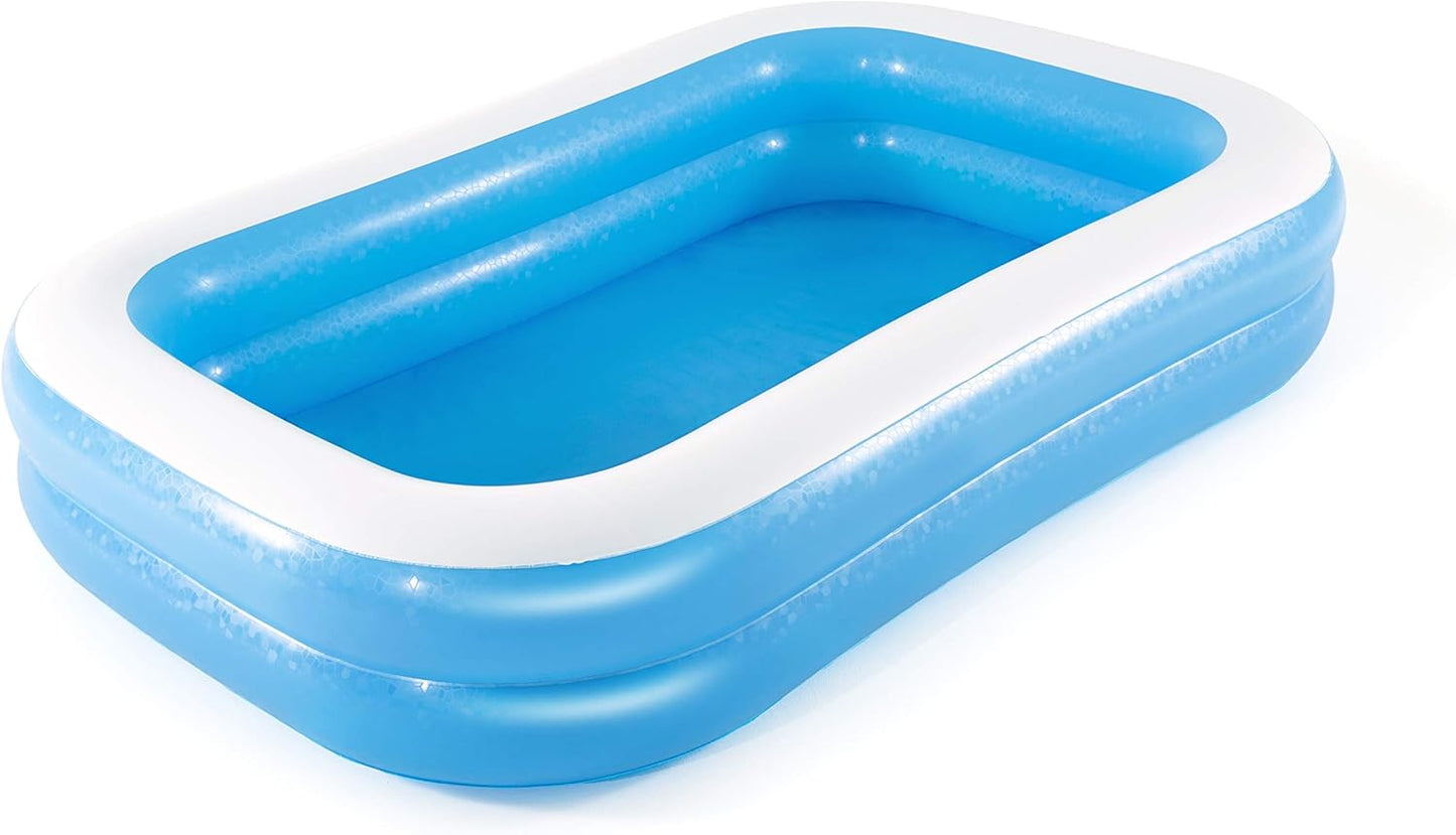 BESTWAY Rectangular Water Pool, 262 x 175 x 51 cm, Blue, BW54006-20