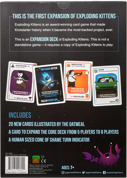 Exploding Kittens LLC Exploding Minions by Exploding Kittens - for Adults Teens and early-stage - Fun Family Games - A Russian Roulette Card Game